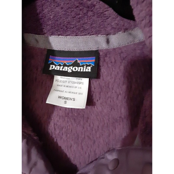 PATAGONIA Re-Tool Polartec Snap T Pullover Fleece Sweatshirt Sweater Size S - Picture 3 of 6
